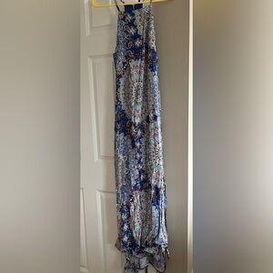 High neck maxi dresss